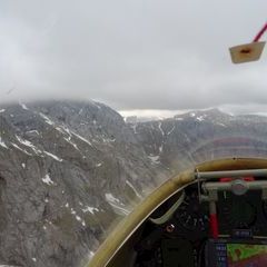 Flugwegposition um 14:23:28: Aufgenommen in der Nähe von St. Ilgen, 8621 St. Ilgen, Österreich in 2044 Meter